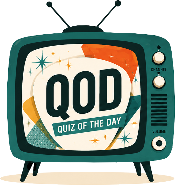 Quiz of the Day retro television artwork
